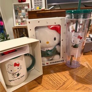 Hello Kitty x Starbucks Set